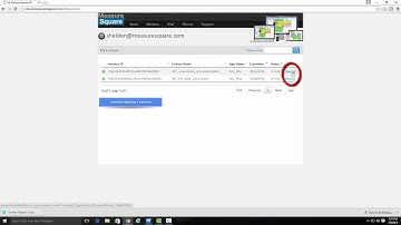 Cloud Licenses - Measure Square