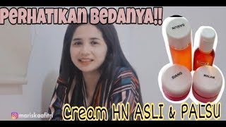 JANGAN SAMPAI SALAH BELI ! CREAM HN PALSU DAN ASLI, ini bedanya