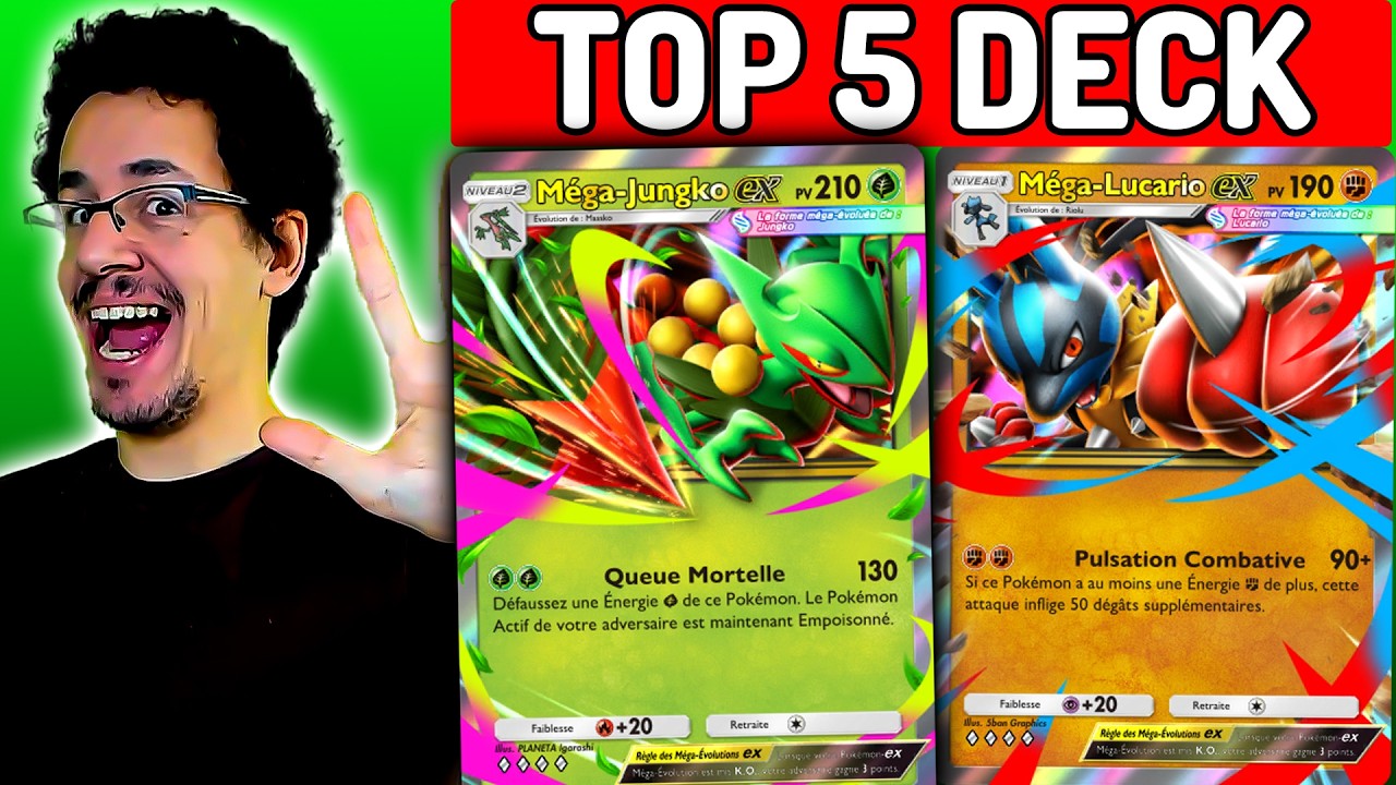 VOICI LES 5 MEILLEURS DECK DU JEU (et pourquoi cette extension est la meilleure de Pokemon Pocket)