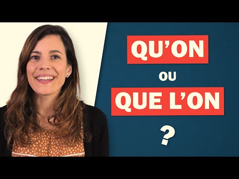 « QU'ON » ou « QUE L'ON » ? -  Le « L » Euphonique en français