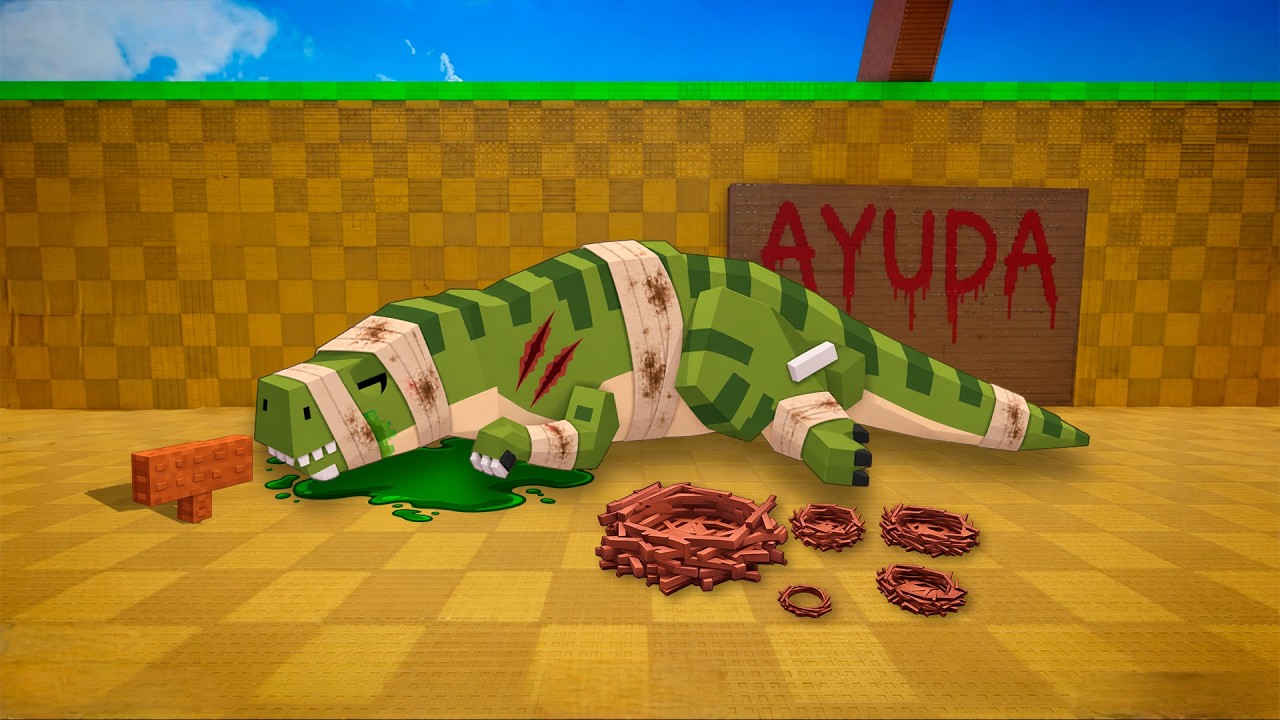 ALGUIEN ATACÓ al T-REX y le ROBÓ TODOS sus HUEVOS en ROBA UN HUEVO…