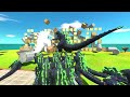 SUPER Godzilla revolt battle simulator vs ANTI VENOM GODZILLA - Animal Revolt Battle Simulator