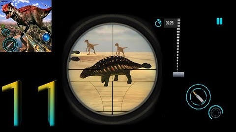real dino hunting gun games android gameplay part - 11