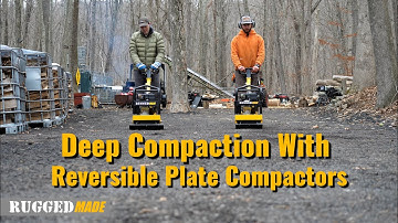 RuggedMade Reversible Plate Compactors