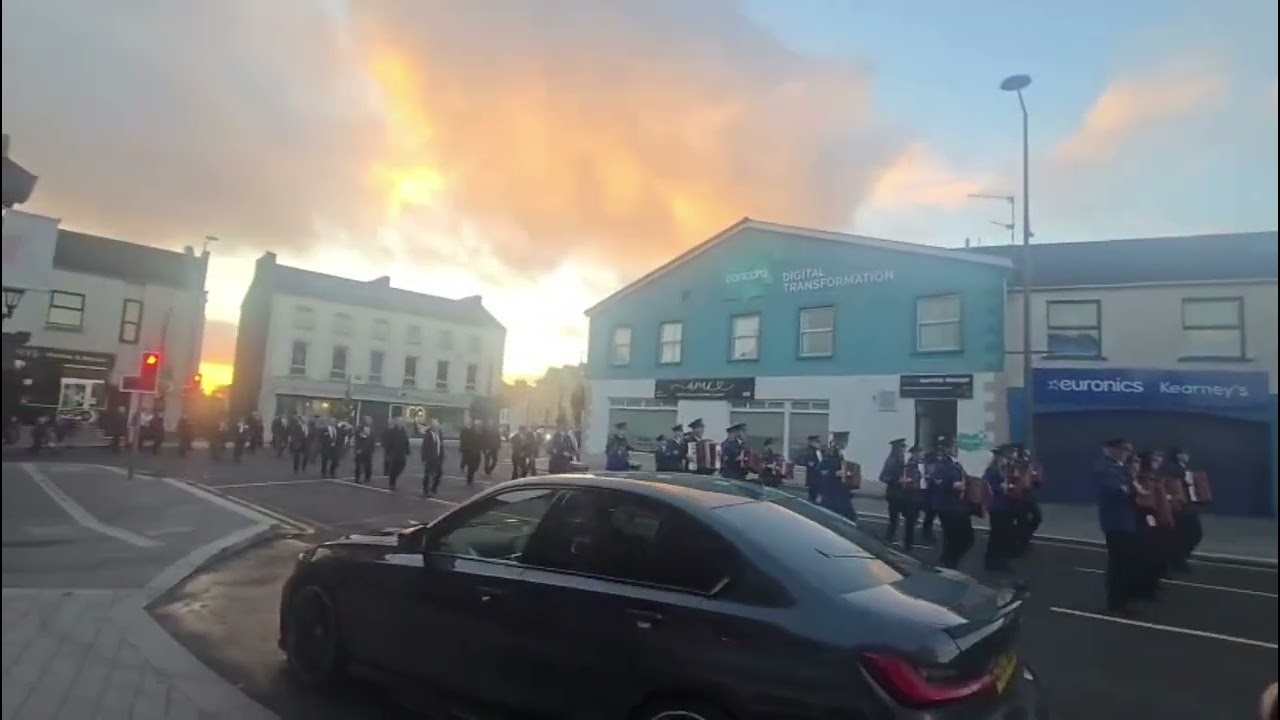 Eden Accordion band Full Clip Maghera Remembers Sunday parade 2025