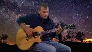 Звёздное небо - Толя Осипов (соло гитара)