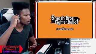 Etika Smash Bros Fighter Ballot First Time Reaction Even Ridley Can Be In The Game