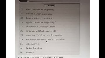 Operation Research I Linear Programming Problem 1 I LPP 1 I Online Zoom lectures OR I