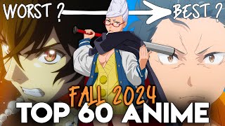 Top 60 Anime of Fall 2024
