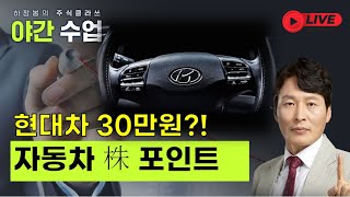 [야간수업]  현대차, 30만원 돌파 가능한가?