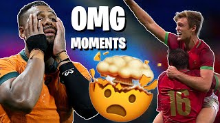 "You're KIDDING me!" | Top 16 OMG Moments from Rugby World Cup 2023!