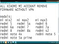 All xiaomi bypass mi account without vpn just flashing bootloader locked or unlocked