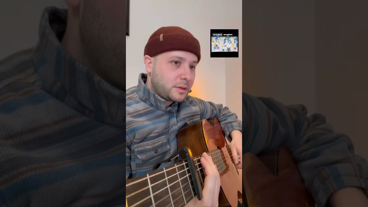 Oasis &ldquo;Songbird&rdquo; #acousticcover #acoustic #cover #coversong #songbird #fyp #viralvideo #guitar