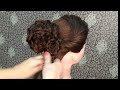 How to make flowers juda| Beautiful Party and wedding Function Hair Style | For Bignners |