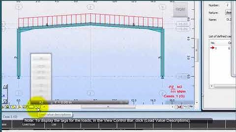 Robot Structural Analysis Frame 2D Design NUQS2015
