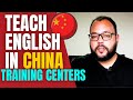 Teach English in China (Training Centers)