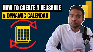Create REUSABLE DYNAMIC Calendar Tables using Dataflows // Beginners Guide to Power BI in 2021