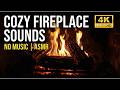 ASMR Fireplace Sounds for Studying &amp; Reading | 1 Hour Crackling Fire