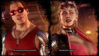 Johnny Cage v Sindel - Dialogues - Mortal Kombat 11 Ultimate