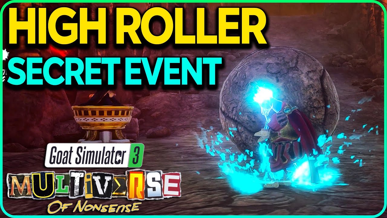 High Roller Secret Event Goat Simulator 3 - YouTube