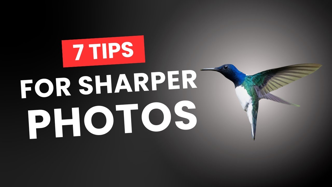 HOW TO Get Sharper PHOTOS – 7 Easy Tips to Transform Your Images - YouTube