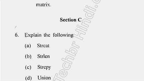 2016 BSc 4th Sem Programming in C & Numerical Methods Question Paper