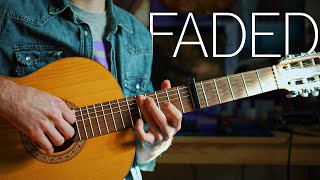 Faded - Alan Walker (fingerstyle classical guitar cover) with Tabs