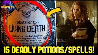15 Deadliest Harry Potter Spells & Potions That Should Be Banned! (Part 1)