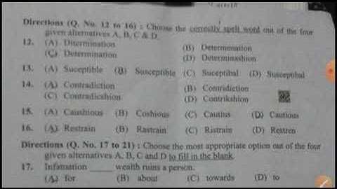 hpssc/part=4/post code 839(clerk)/ English and Hindi section answer key/held on 17/10/2021