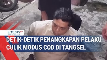 Detik-Detik Penangkapan Pelaku Culik Modus COD di Tangsel