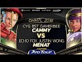 CYG BST GamerBee (Cammy) vs Echo Fox Justin Wong (Menat) - DH Montreal 2018 Pools - SFV - CPT 2018