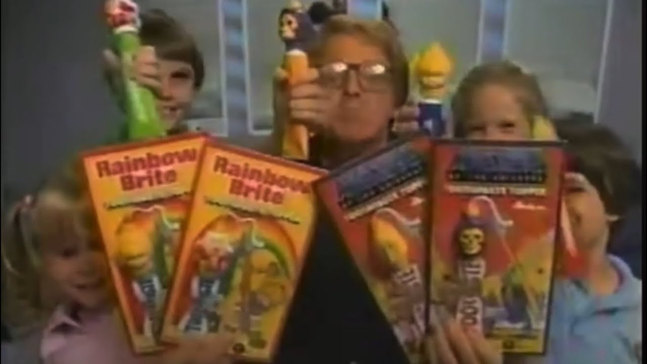 Colorforms Toothpaste Toppers Commercial Masters of the Universe and ...