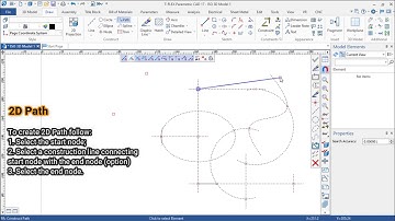 T-Flex CAD v17 - Construction Entities, 2D Paths