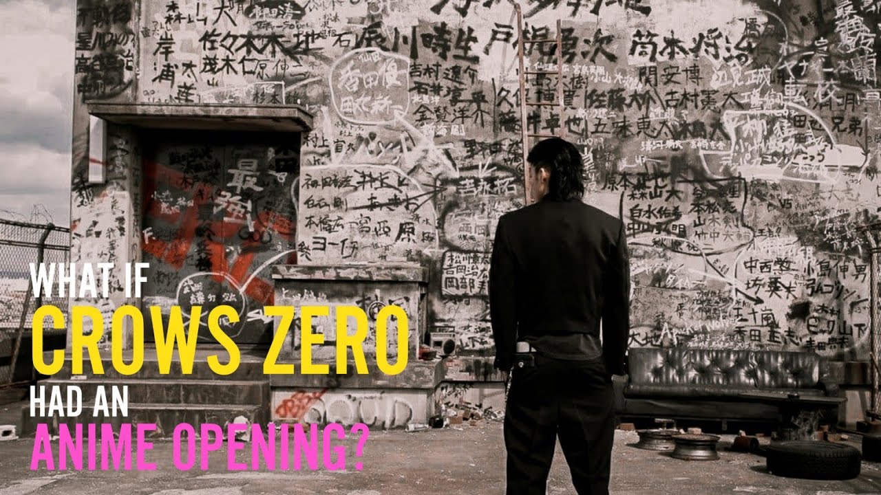 What If CROWS ZERO had an Anime Opening カラスジロアニメオープニング | CROWS ZERO ...