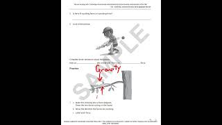 Cambridge Science 5 Workbook - Lesson 5.1 - Gravity, Normal Forces And Applied Forces