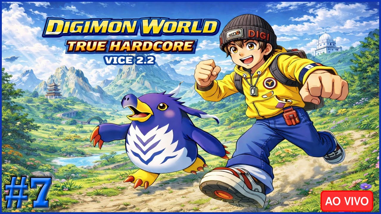 DIGIMON WORLD TRUE HARDCORE VICE 2.2 #7 O DARK SOULS DE DIGIMON!!! 