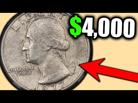 Which QUARTERS Are VALUABLE COINS? 1977 ERROR QUARTERS WORTH MONEY!!