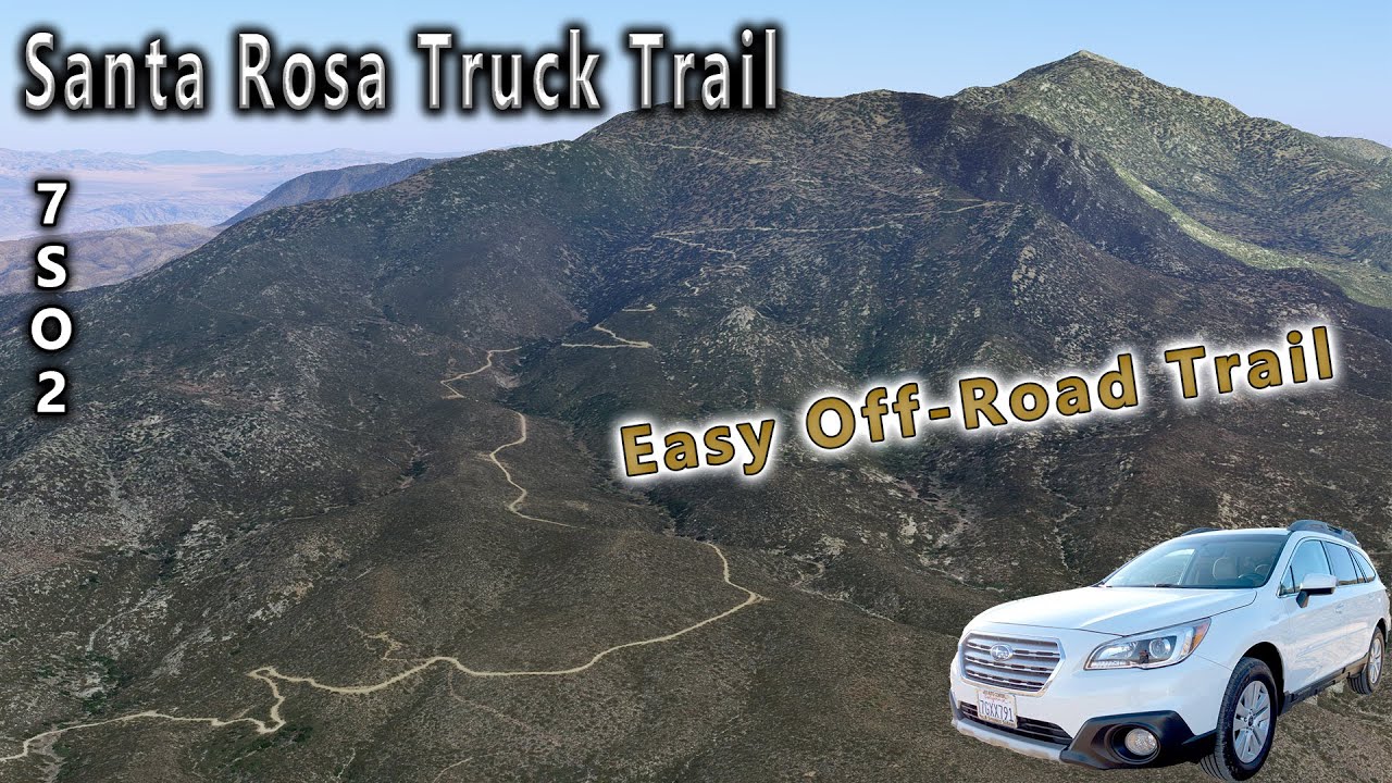 Santa Rosa Truck Trail 7S02. Easy OffRoad Trail YouTube