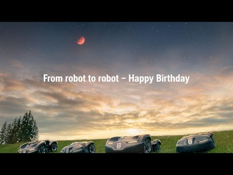 Husqvarna Automower® Robotic Mowers Sing Happy Birthday to the Mars Curiosity Rover