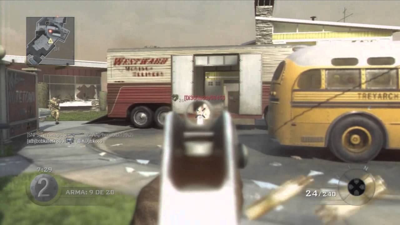 Live en juego de armas a lo loco!