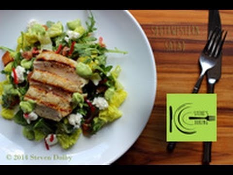 Southwestern Grilled Chicken Salad (stevescooking)