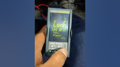 Programación de eurotherm 3508