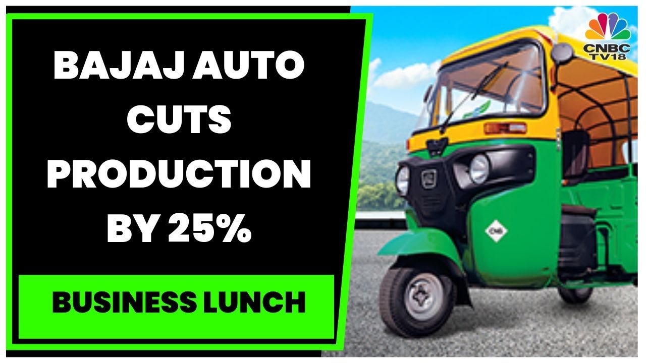 Bajaj Auto Plans Production Cuts Amid Uncertainties Over Exports | Business Lunch | CNBC-TV18