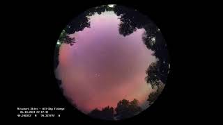 All Sky Camera May 2024 Super Storm - Aurora - TEST POST