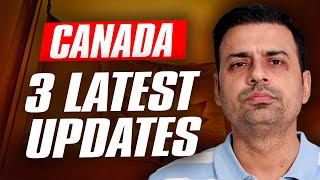 3 Big Updates | Canada Study Visa Updates 2024 | Rajveer Chahal