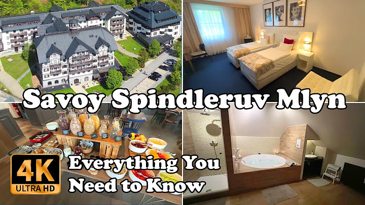 Hotel Savoy Špindlerův Mlýn Czech Republic Everything You Need to Know in 4K