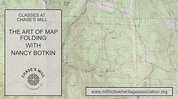 The Art of Map Folding with Nancy Botkin