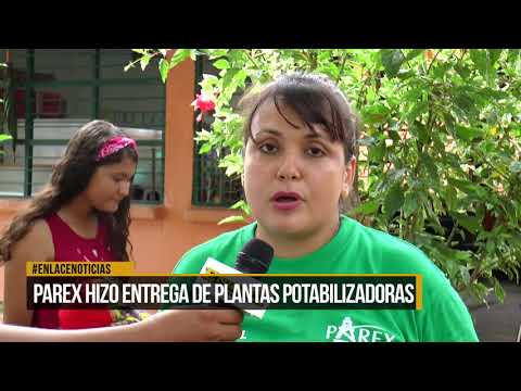 Parex hizo entrega de plantas potabilizadoras en Aguas Blancas