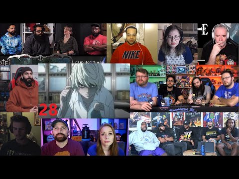 Death Note Episode 28 Reaction Mashup | Mello Killed Spk