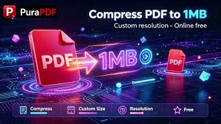 Compress PDF to 1mb online free with custom resolution #pdfconvertor #pdftools #pdffile